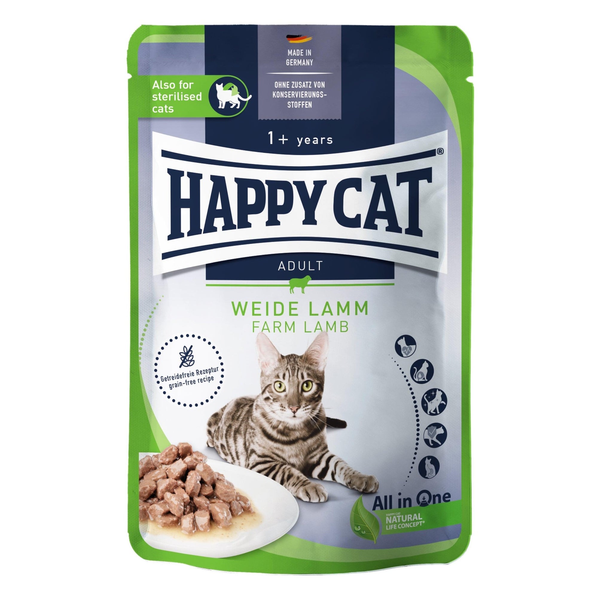Happy Cat Culinary Meat in Sauce Weide Lamm