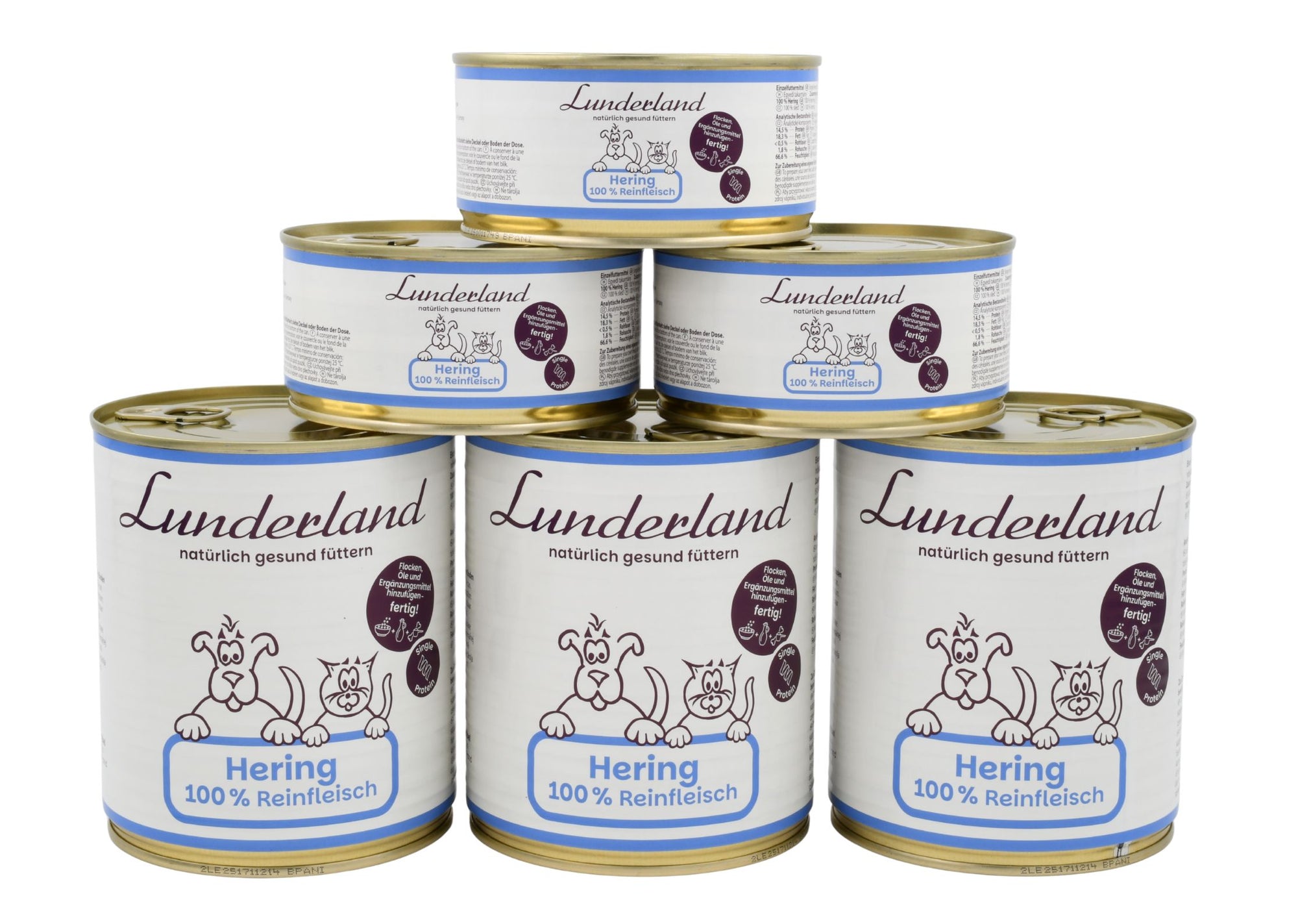 Lunderland Reinfleisch-Dose Hering
