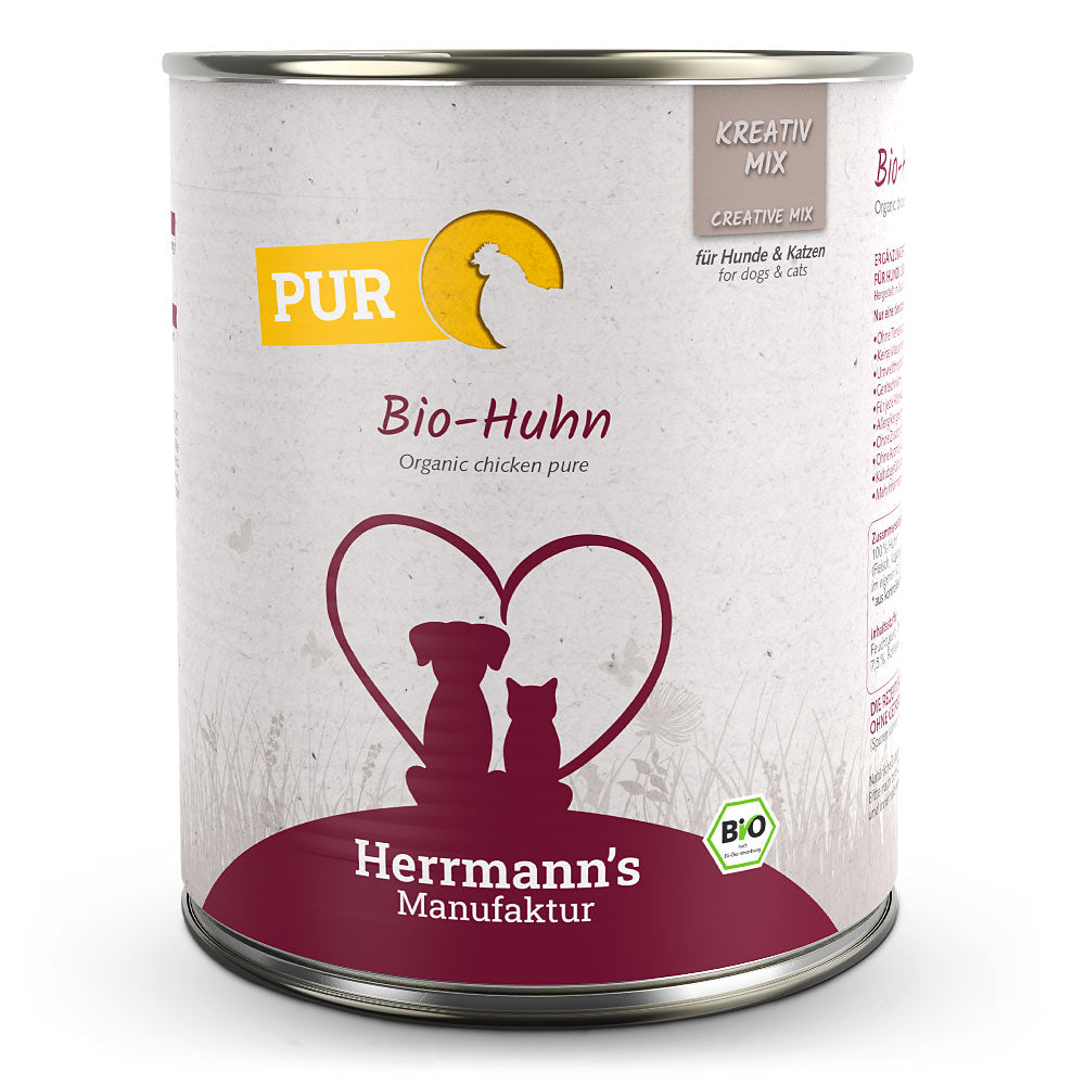 Herrmanns Hund Reinfleisch Bio-Huhn