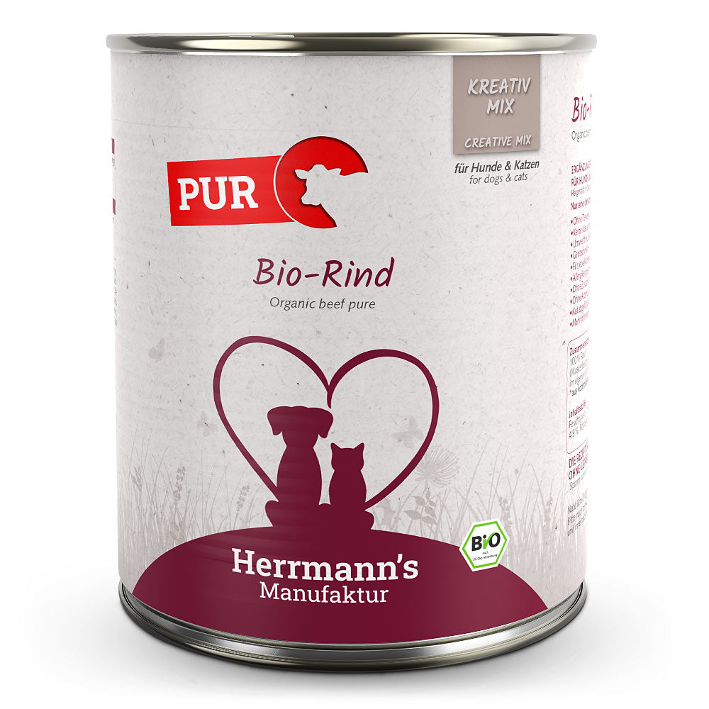 Herrmanns Hund Reinfleisch Bio-Rind