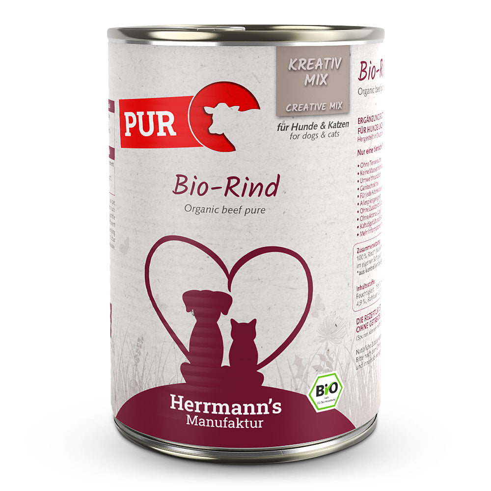 Herrmanns Hund Reinfleisch Bio-Rind