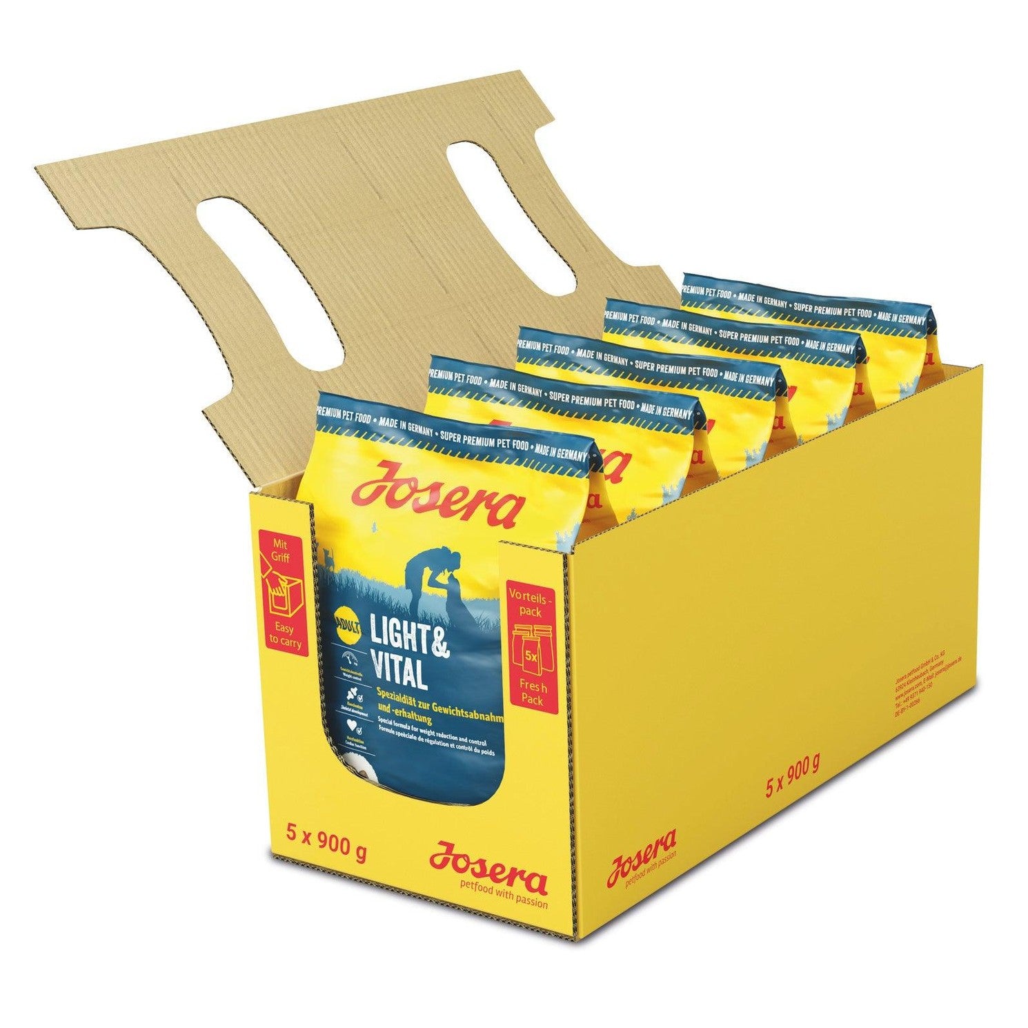 Artikel mit dem Namen Josera Hund Light&Vital im Shop von zoo.de , dem Onlineshop für nachhaltiges Hundefutter und Katzenfutter.