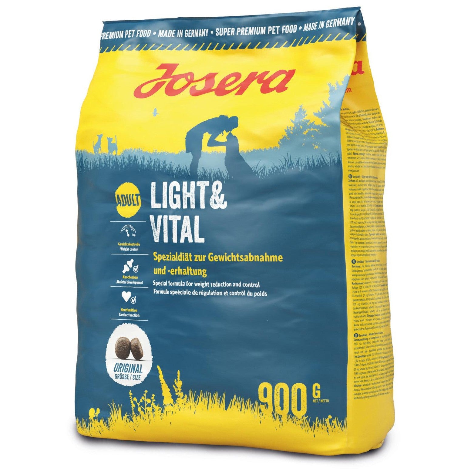Artikel mit dem Namen Josera Hund Light&Vital im Shop von zoo.de , dem Onlineshop für nachhaltiges Hundefutter und Katzenfutter.