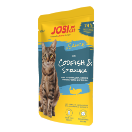 JosiCat Kabeljau in Sauce, Nassfutter