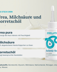 zooVital Juckreiz-Stopp dog care bottle with Urea, lactic acid and borage oil ingredients