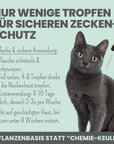 noms+ Zpot-on für Katzen gegen Zecken, Flöhe, Milben & Mücken [Jahresvorrat]