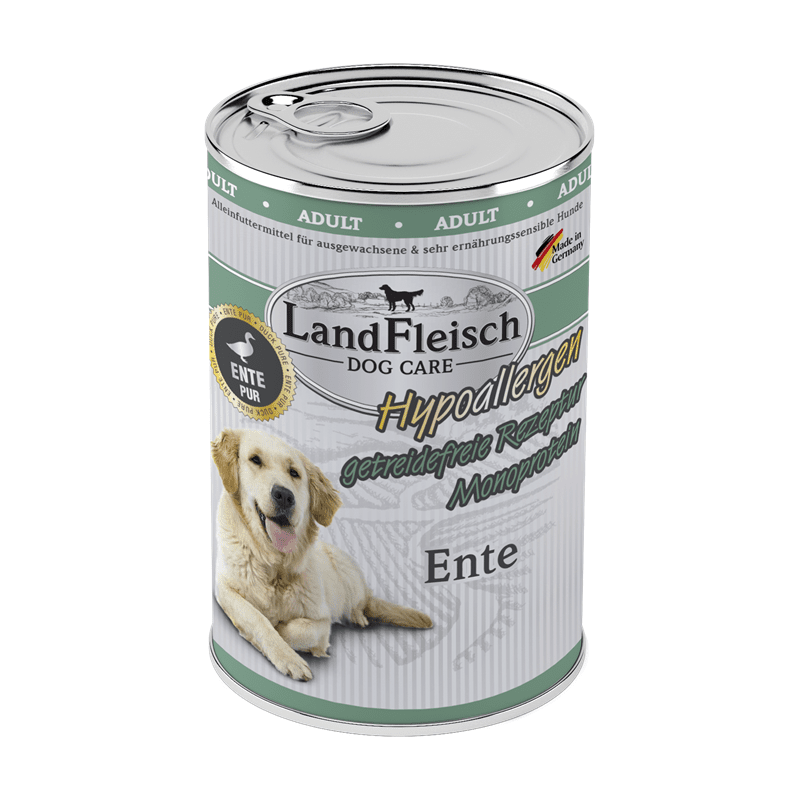 LandFleisch Care Hypoallergen Ente, Nassfutter