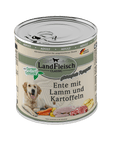 Landfleisch Dog Classic Ente mit Lamm und Kartoffeln