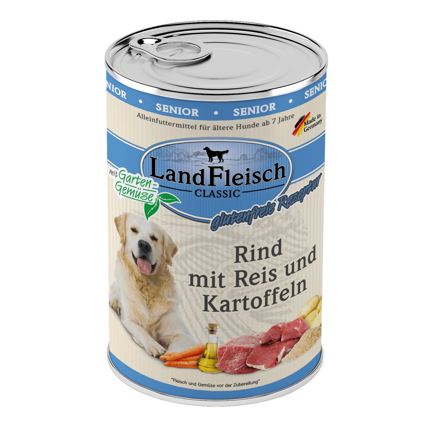 Landfleisch Dog Classic Senior Rind mit Kartoffeln & Gartengemüse