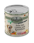 Landfleisch Dog Classic Ente mit Lamm und Kartoffeln