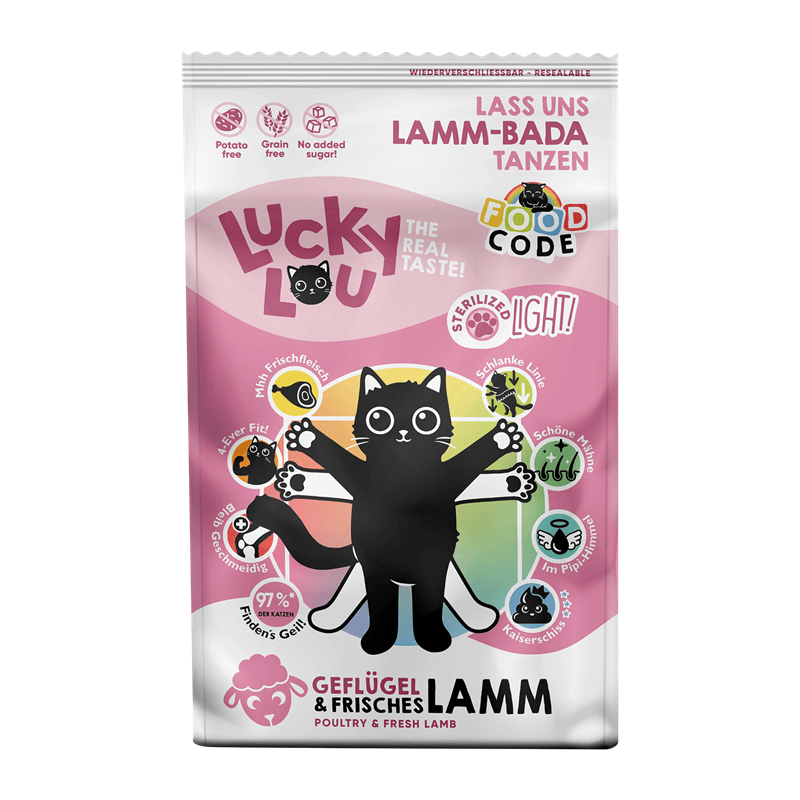 Artikel mit dem Namen Lucky Lou Light Geflügel & Lamm im Shop von zoo.de , dem Onlineshop für nachhaltiges Hundefutter und Katzenfutter.