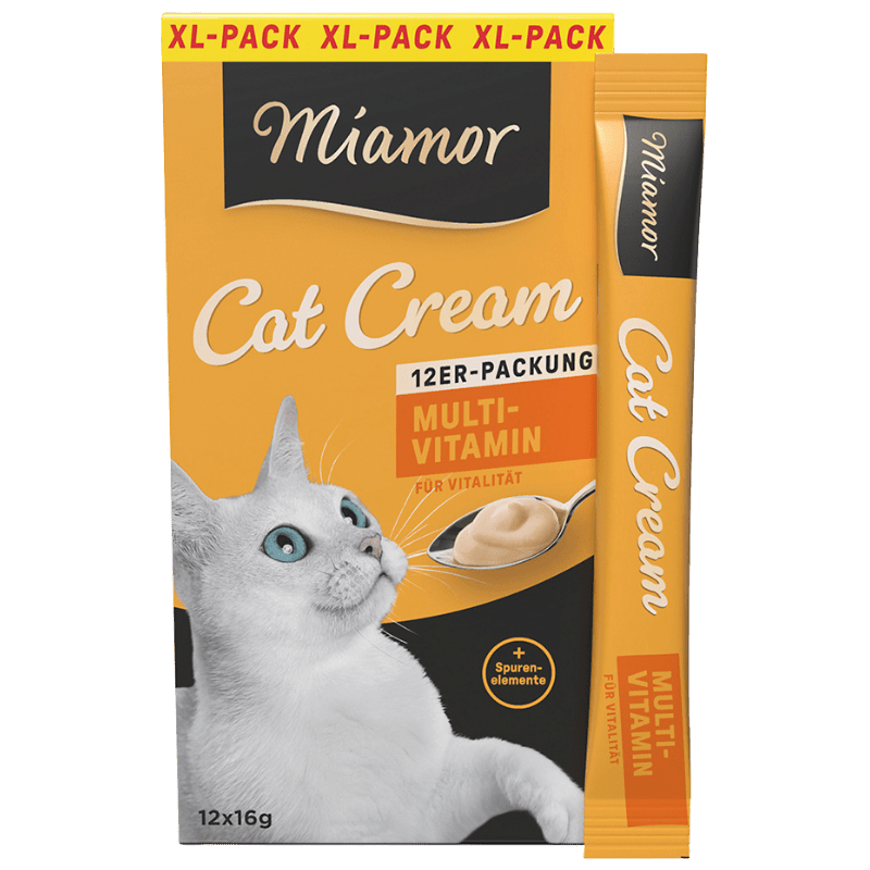 Miamor Cat Cream Multivitamin-Cream XL-Pack, Snacks