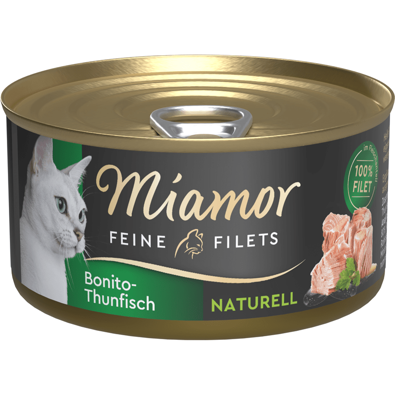 Miamor Bonito Thunfisch Filets in Dose für Katzen