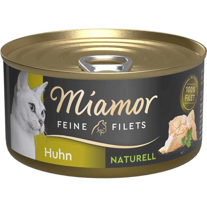 Miamor Feine Filets Naturell Huhn pur, Nassfutter