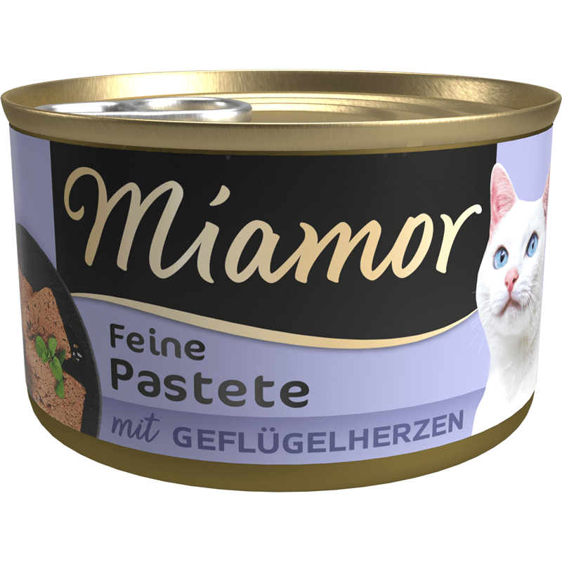 Miamor Geflügelherzen, Nassfutter