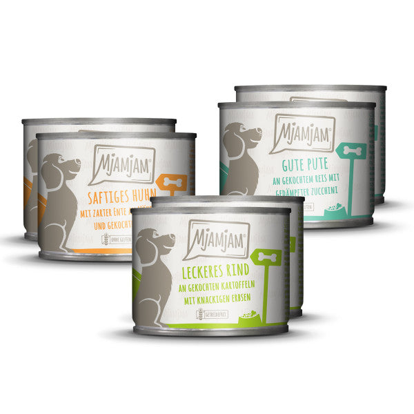 MjAMjAM leckere Mahlzeiten Mixpaket I für Hunde