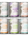 MjAMjAM - Hund - Mixpaket II Huhn & Ente, Rind, Pute, Kalb, Truthahn, Lamm, Nassfutter