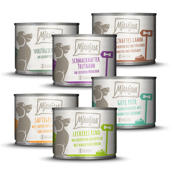 MjAMjAM leckere Mahlzeiten Mixpaket II für Hunde