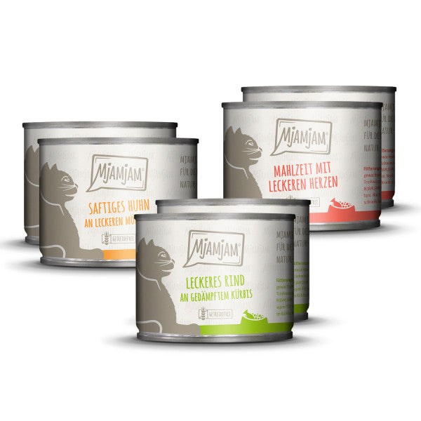 MjAMjAM leckere Mahlzeiten Mixpaket I für Katzen