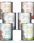 MjAMjAM - Katze - Mixpaket III Huhn, Pute, Ente & Geflügel, Herzen und Rind, Nassfutter