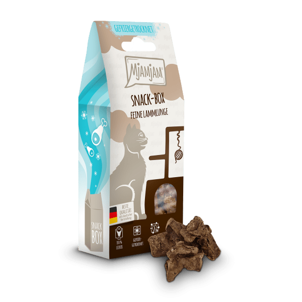 MjAMjAM feine Lammlunge, Katzensnack 35 g