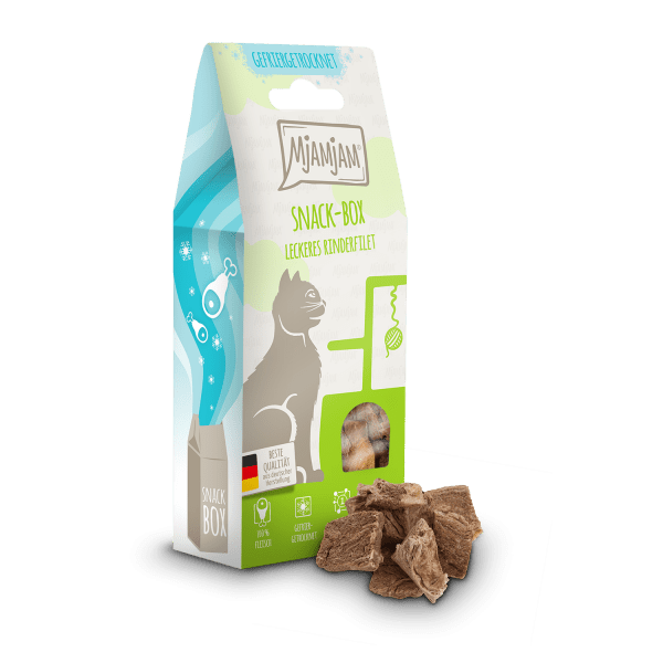 MjAMjAM leckeres Rinderfilet, Katzensnack 35 g