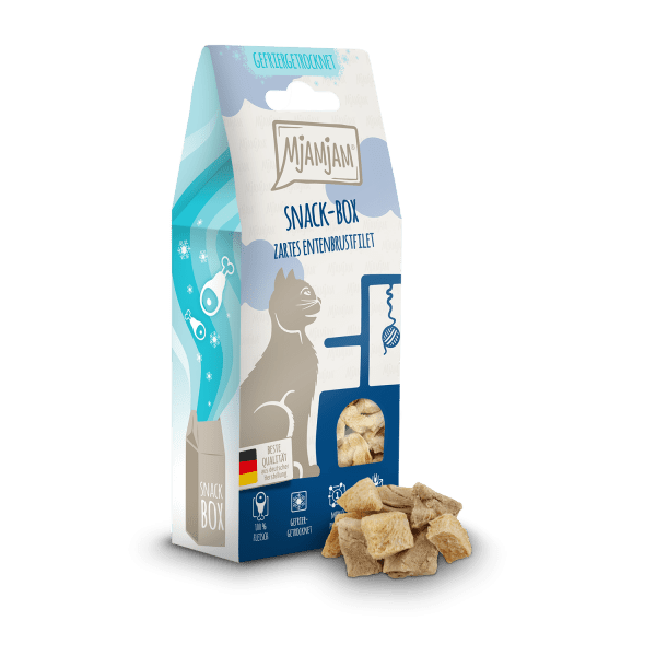 MjAMjAM zartes Entenbrustfilet, Katzensnack 40 g