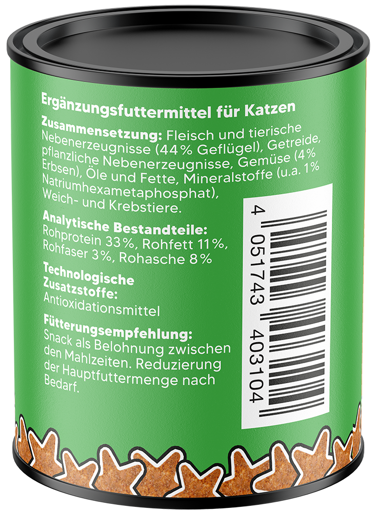 Artikel mit dem Namen NutriQM Katze Knabberspaß Dent Pflege im Shop von zoo.de , dem Onlineshop für nachhaltiges Hundefutter und Katzenfutter.