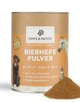 PAWS & PATCH BIERHEFE Pulver für Hunde, Katzen und Pferde