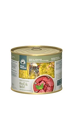 Pure Nature Adult Rind & Wild mit Katzenminze, Nassfutter