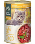 Pure Nature Junior/Kitten Rind & Kalb mit Brennnessel, Nassfutter
