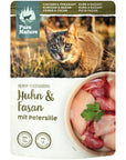 Pure Nature stand-up pouch cat food 70% fresh meat grain-free recipe