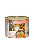 Pure Nature salmon and shrimp grain-free cat food can front view
