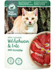 Pure Nature Katze Adult Wildschwein & Ente mit Kamille, Nassfutter