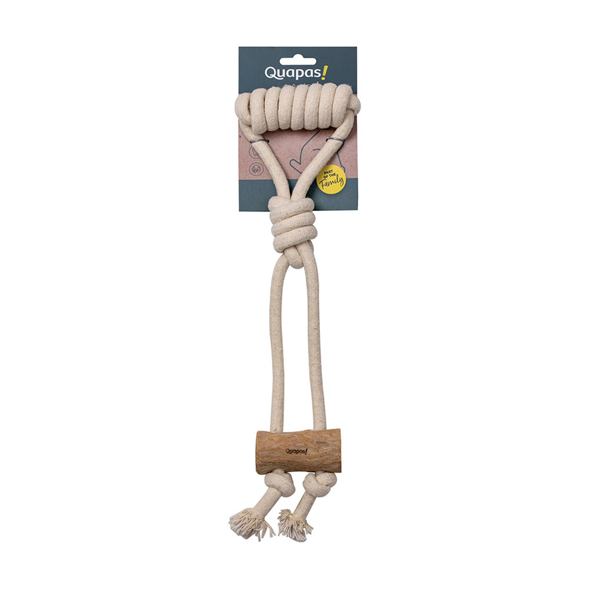 Quapas Coffeewood Zerrspielzeug Cork L
