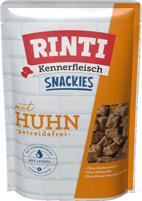 RINTI Kennerfleisch Snackies Adult Huhn, Snacks