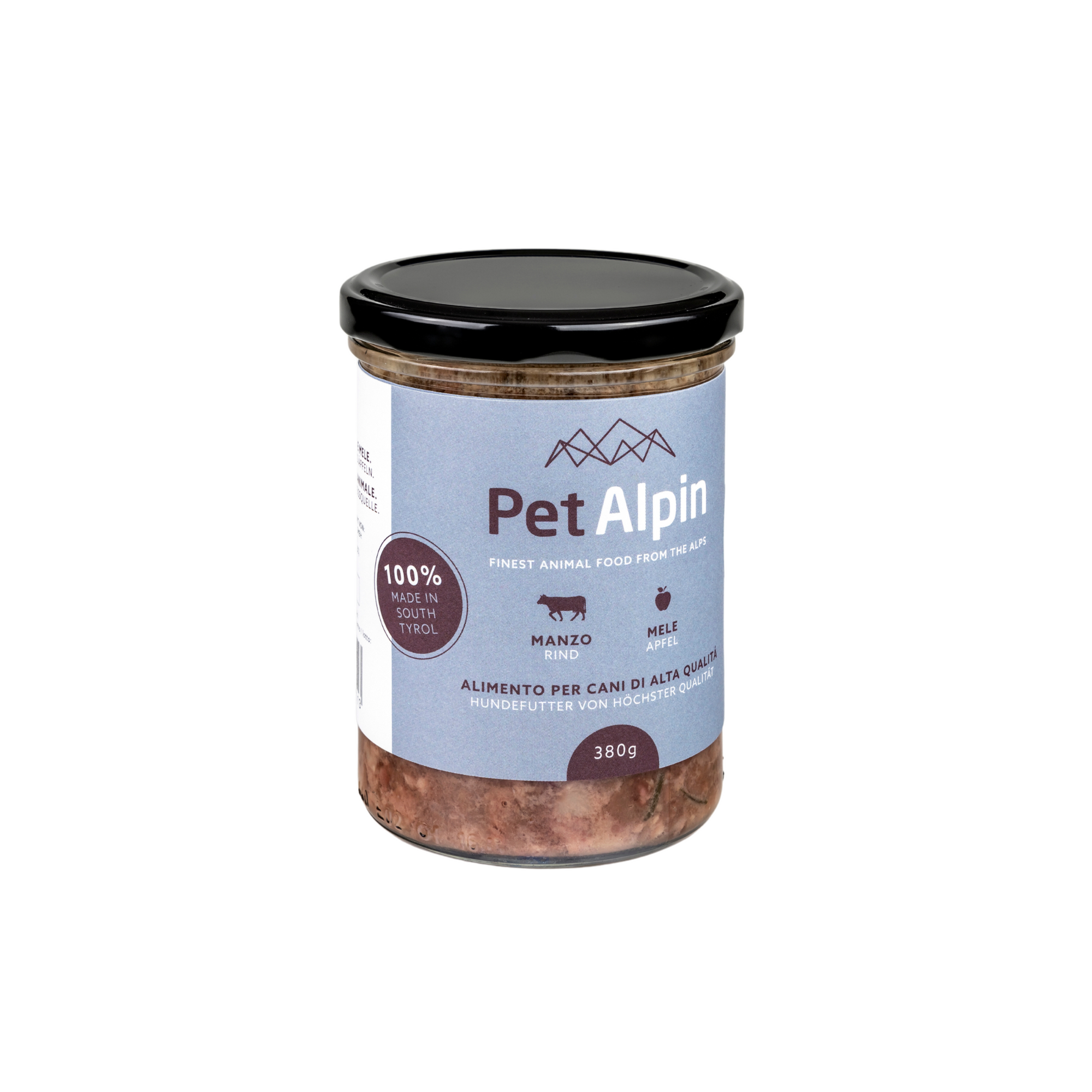 Artikel mit dem Namen PetAlpin Gulasch mit Rind und Apfel im Shop von zoo.de , dem Onlineshop für nachhaltiges Hundefutter und Katzenfutter.