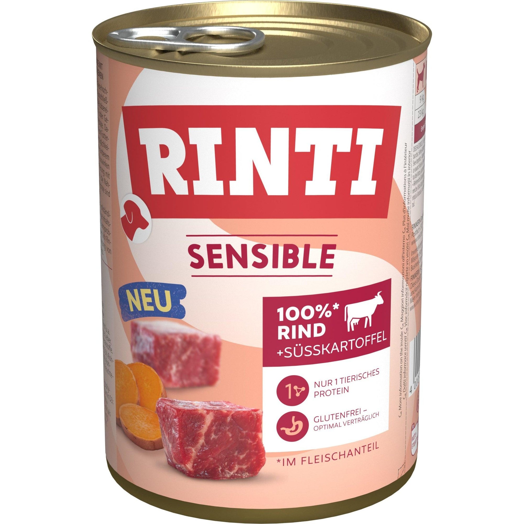 Rinti Dose Sensible Rind & Süßkartoffel