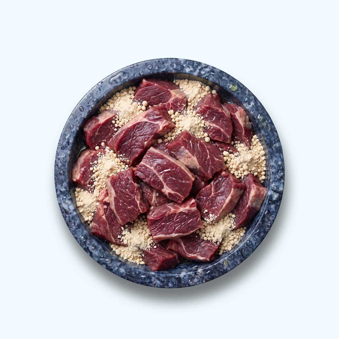 Lamm Fleischwürfel