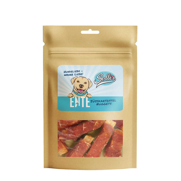 Sollis Ente & Süßkartoffel Nuggets – Hundefutter – zoo.de