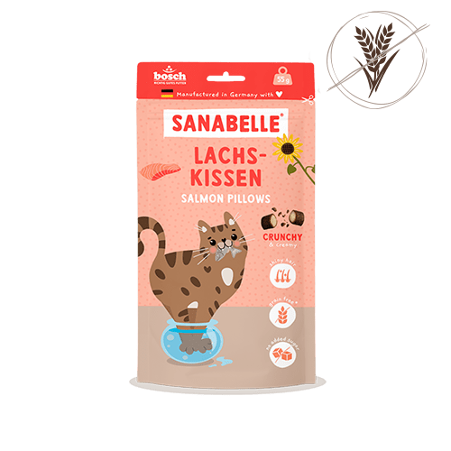 Sanabelle Lachskissen, Snacks