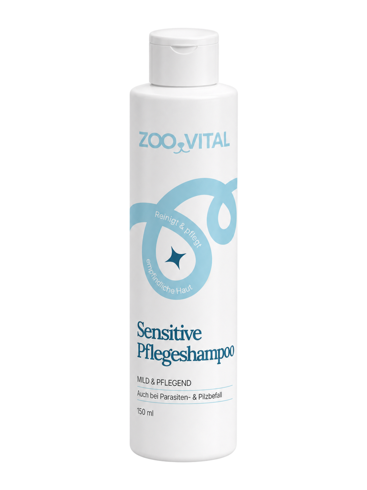 zooVital Sensitive Pflegeshampoo für Hunde, 150 ml
