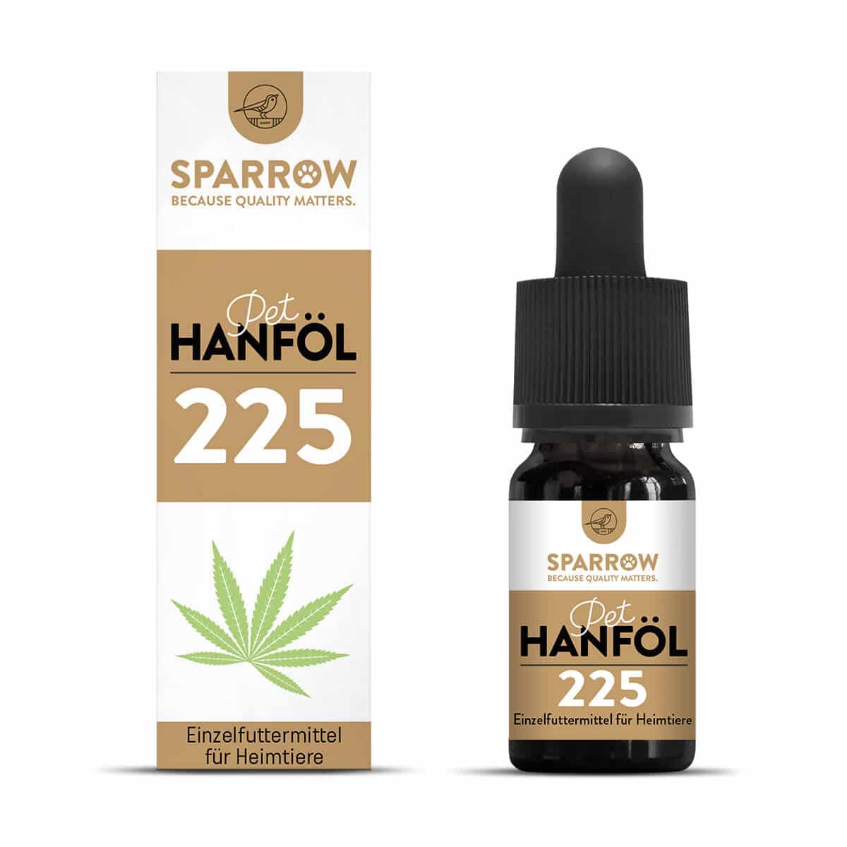 Sparrow Vollspektrum Hanföl 225 mit CBD