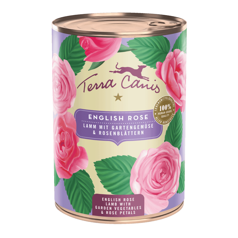 Terra Canis Menü Floralis - Englische Rose