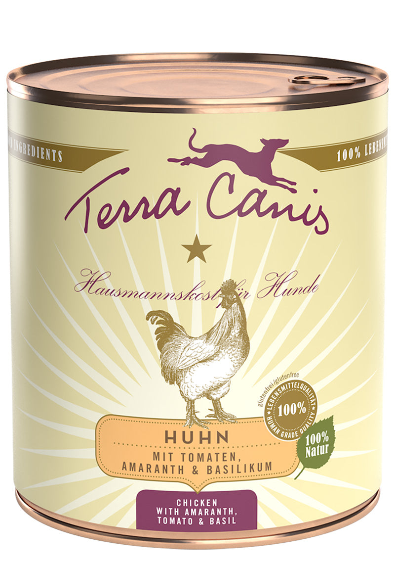 Terra Canis Huhn Classic mit Amaranth, Tomate und Basilikum