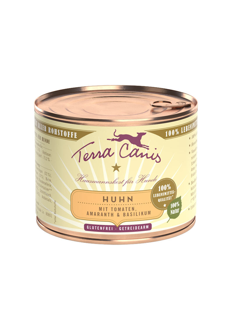 Terra Canis Huhn Classic mit Amaranth, Tomate und Basilikum