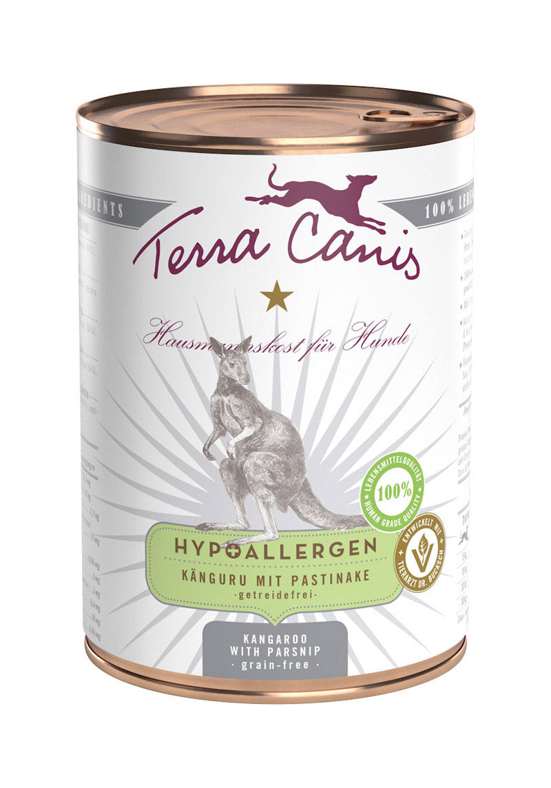 Terra Canis Känguru+Pastinake, Hypoallergen, getreidefrei