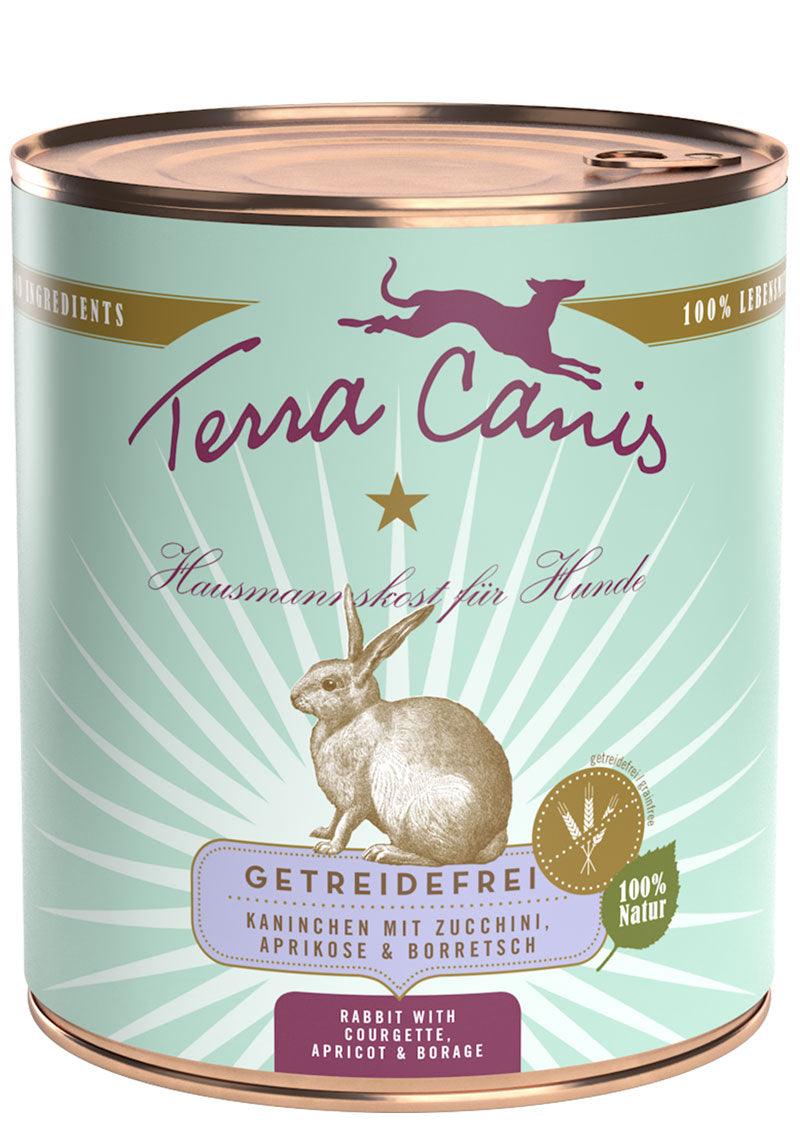 Terra Canis Kaninchen Sensitive mit Zucchini, Aprikose und Borretsch / getreidefrei