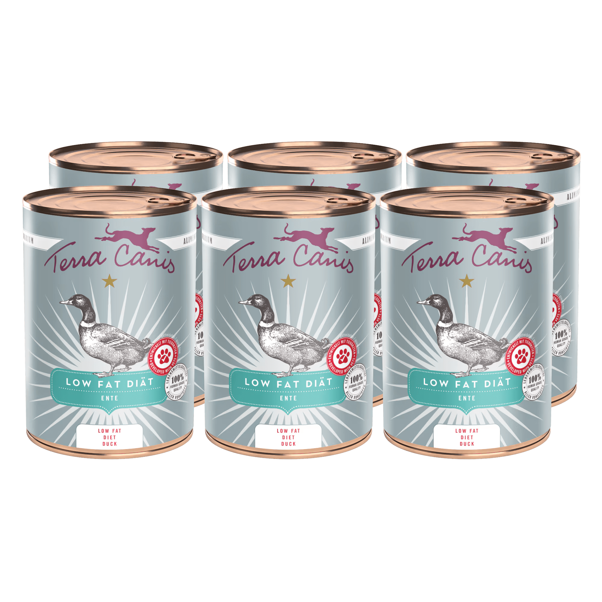 Terra Canis Low Fat Diät Ente, Nassfutter