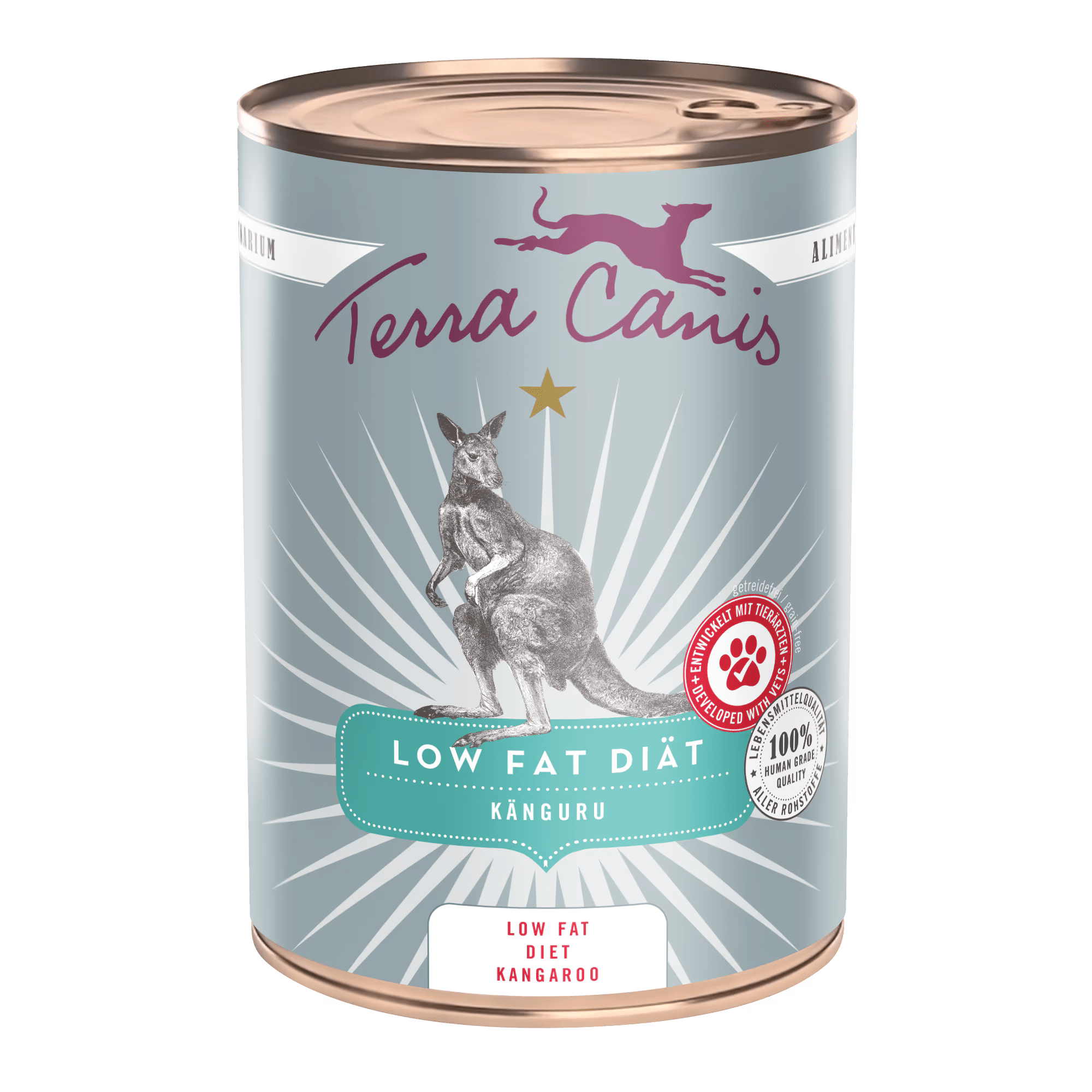 Terra Canis Low Fat Diät Känguru, Nassfutter